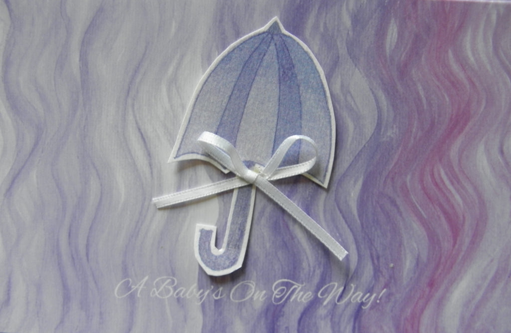 Shower Umbrella Baby Greeting Card