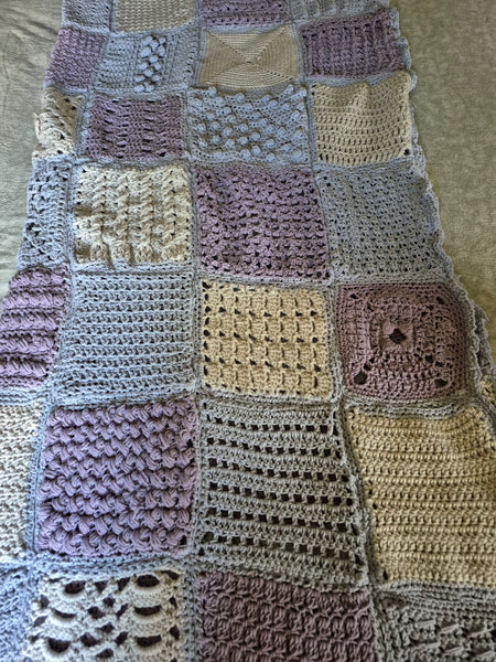 "Jasmine" Crochet Blanket