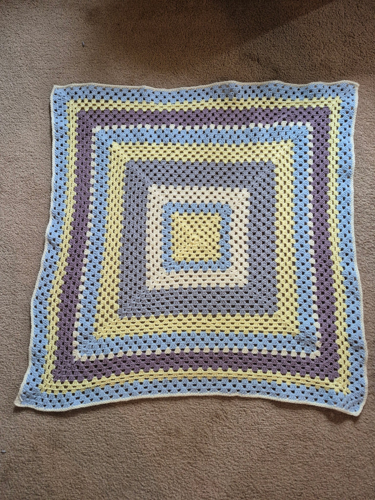 "Morning Glory" Crochet Blanket