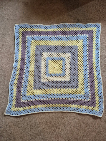 "Morning Glory" Crochet Blanket