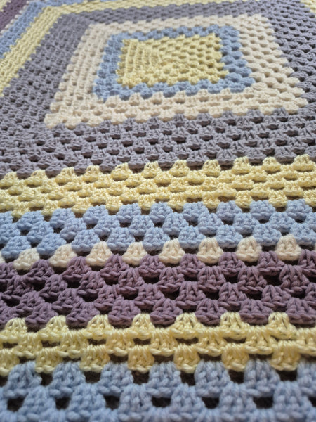 "Morning Glory" Crochet Blanket