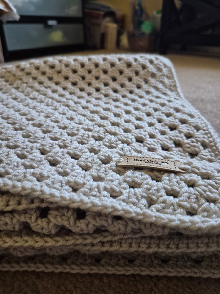 "Earl Grey" Crochet Blanket