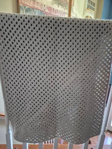 "Earl Grey" Crochet Blanket