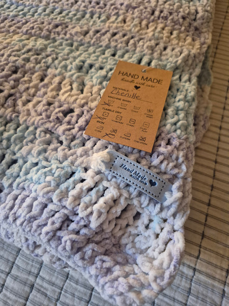 "Sweet Pea" Crochet Blanket