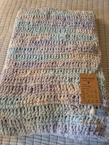 "Sweet Pea" Crochet Blanket
