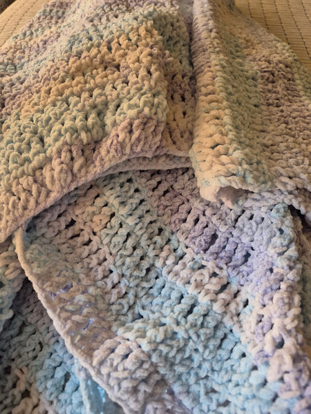 "Sweet Pea" Crochet Blanket