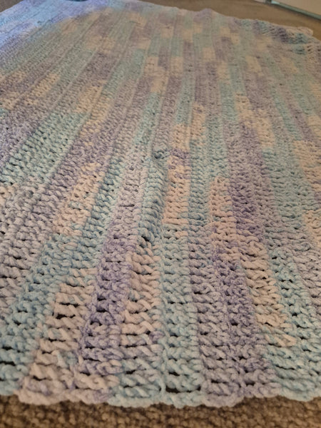 "Sweet Pea" Crochet Blanket
