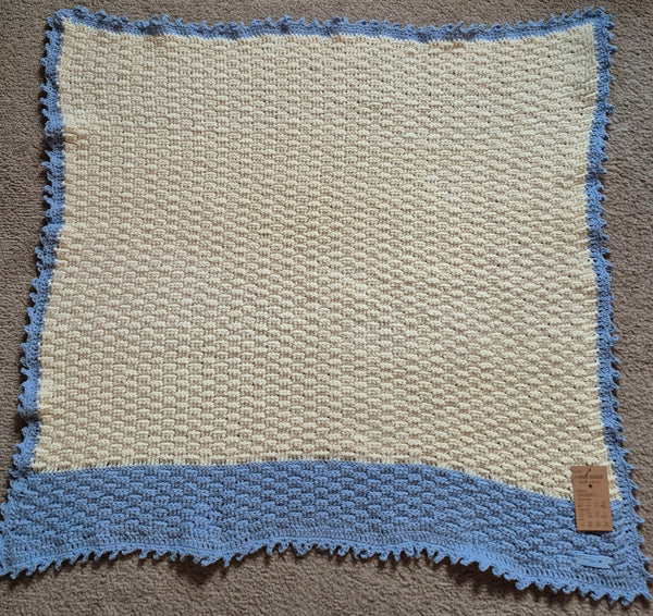 "Tweedia" Crochet Blanket
