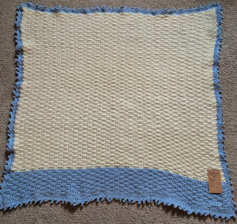 "Tweedia" Crochet Blanket