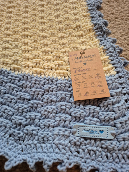 "Tweedia" Crochet Blanket