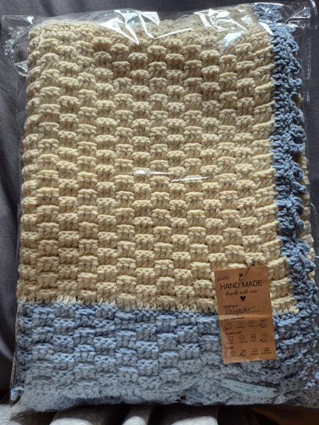 "Tweedia" Crochet Blanket