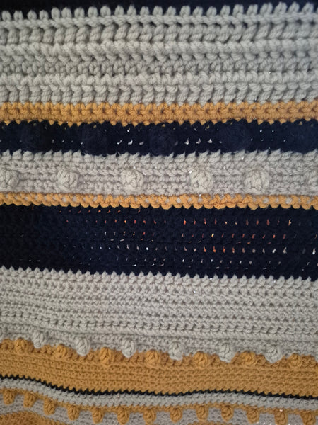 "Squash Blossom" Crochet Blanket