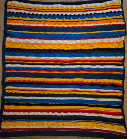 "Masala" Crochet Blanket