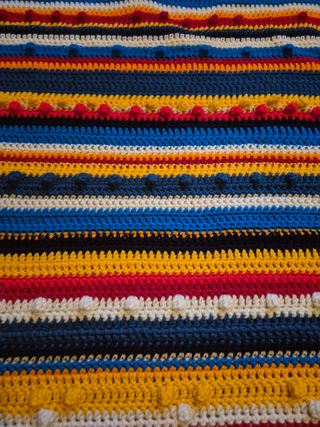 "Masala" Crochet Blanket