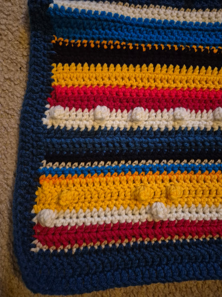 "Masala" Crochet Blanket