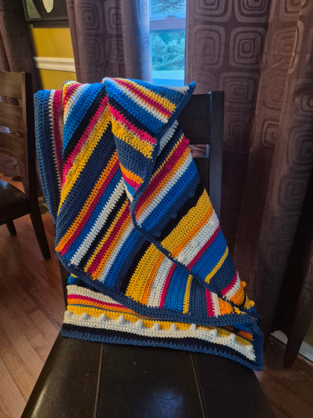 "Masala" Crochet Blanket