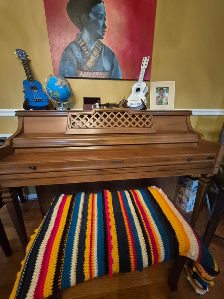 "Masala" Crochet Blanket