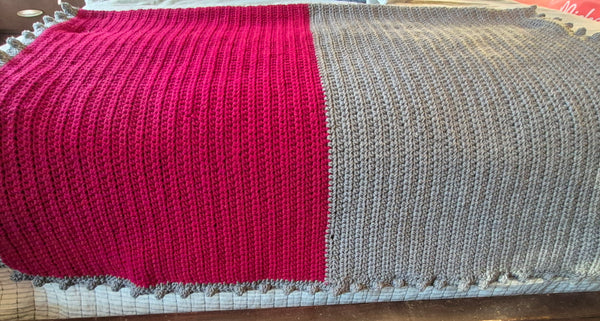 "Sumac" Crochet Blanket