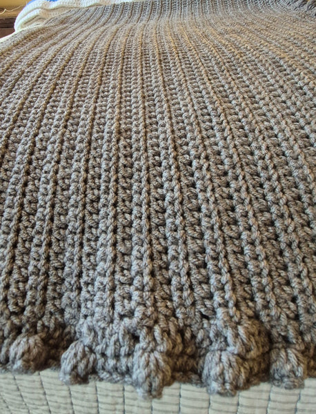 "Sumac" Crochet Blanket