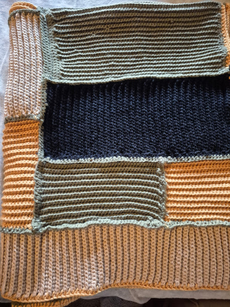 "Spurge" Crochet Blanket