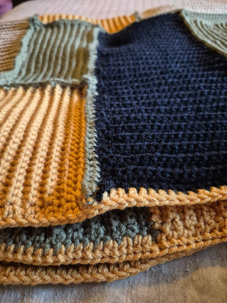 "Spurge" Crochet Blanket