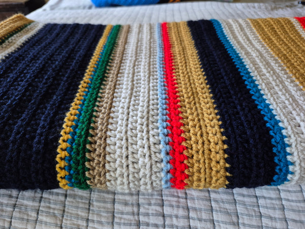 "Fennel" Crochet Blanket