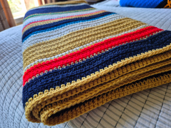 "Fennel" Crochet Blanket