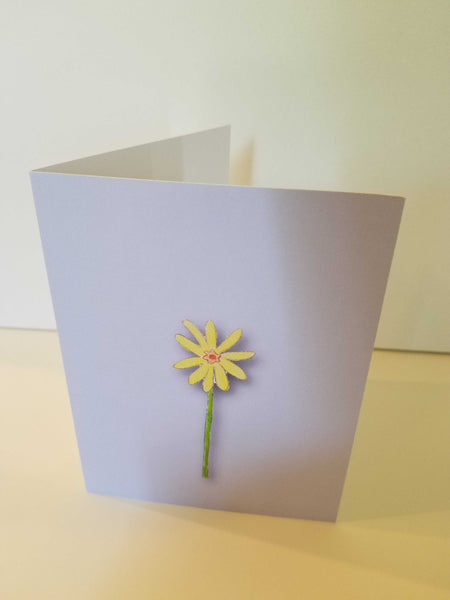 4 Pack Pretty Flower All Occasion Note Cards