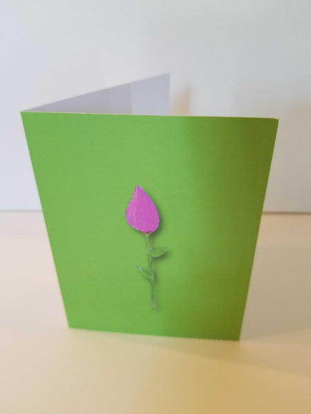 4 Pack Pretty Flower All Occasion Note Cards