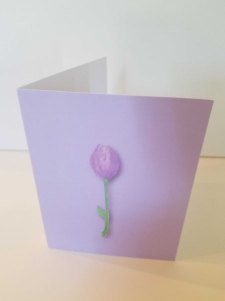 4 Pack Pretty Flower All Occasion Note Cards