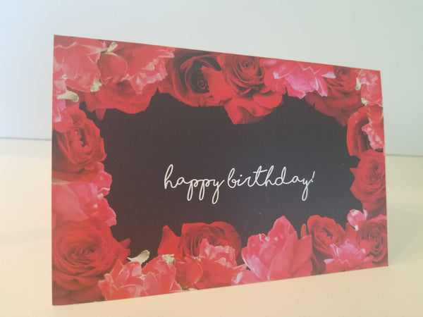 Flowers Galore Birthday Greeting Card