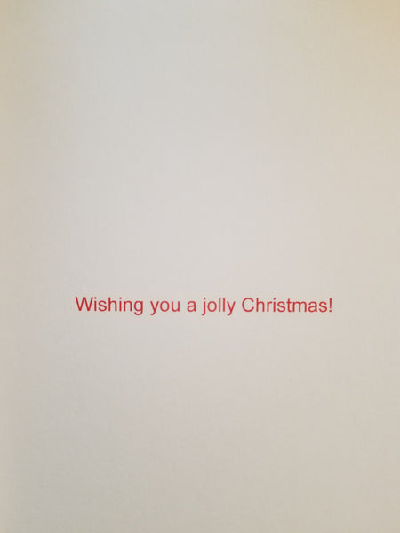 Merry Santa Holiday Card