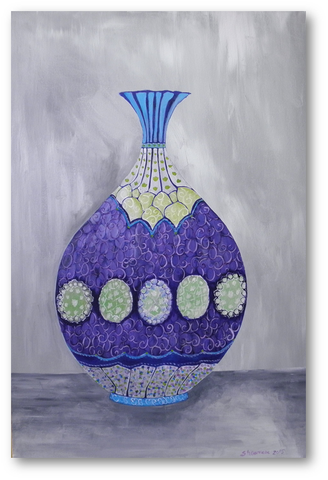 24" x 36" Acrylic Painting "Emirati"