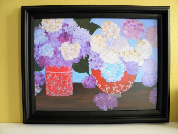 "Sweet Flowers" Framed Art Print