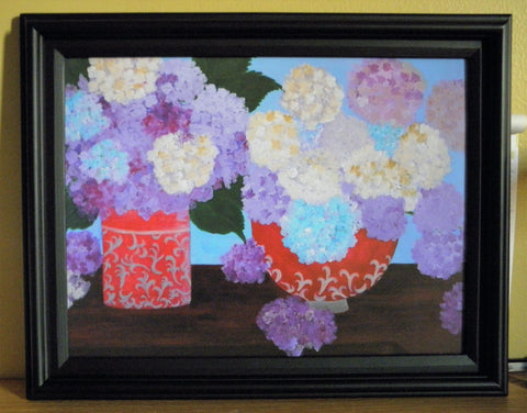 "Sweet Flowers" Framed Art Print