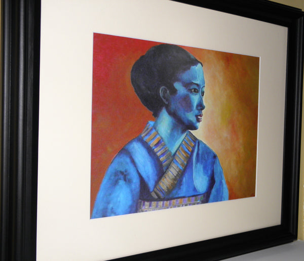 "Shiso" Framed Art Print