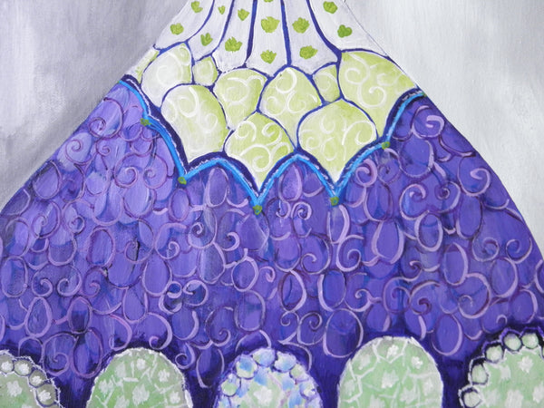 24" x 36" Acrylic Painting "Emirati"