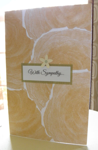 Sympathy Roses Greeting Card