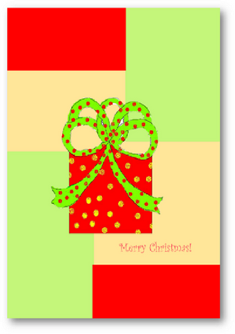 Gift Box Holiday Card
