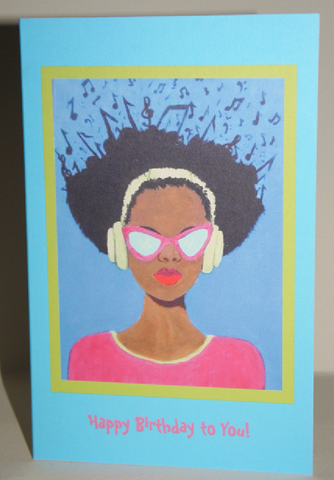 The Beat Greeting Card by Chet Highsmith