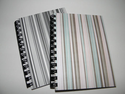 Striped Hard Cover Note Book
